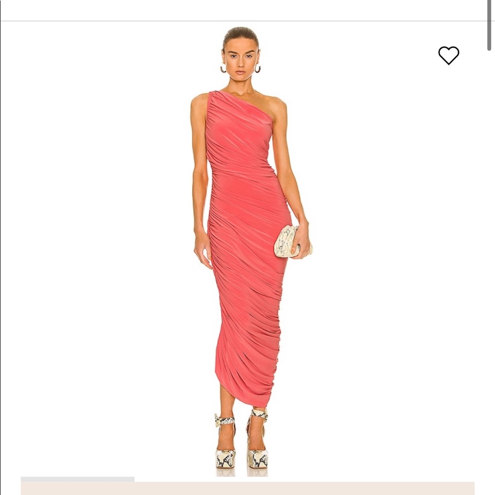 NORMA KAMALI Diana Gown in Papaya XS